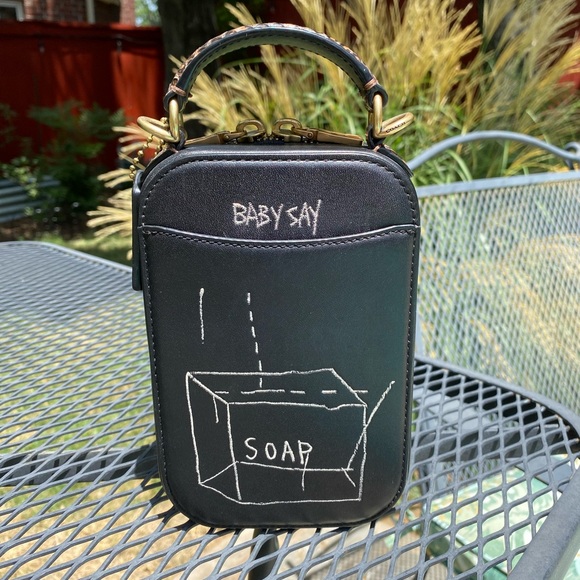 GUC Coach x Basquait Camera Bag w/ Snakeskin - Picture 3 of 6